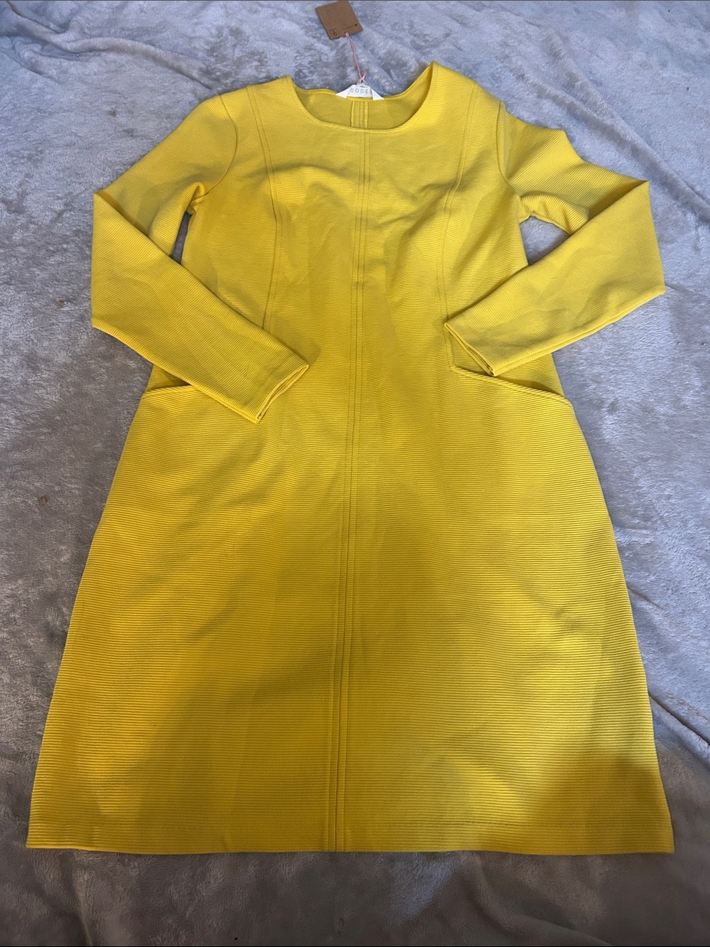 NWT boden jasmine ottoman dress in saffron